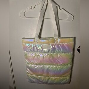 🔴 Holographic Bath & Body Works Tote
